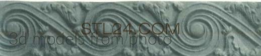 Бордюры (MOULDING_0746 -  | 3D model 3DSMAX / OBJ / STL) 3D модель для ЧПУ станка